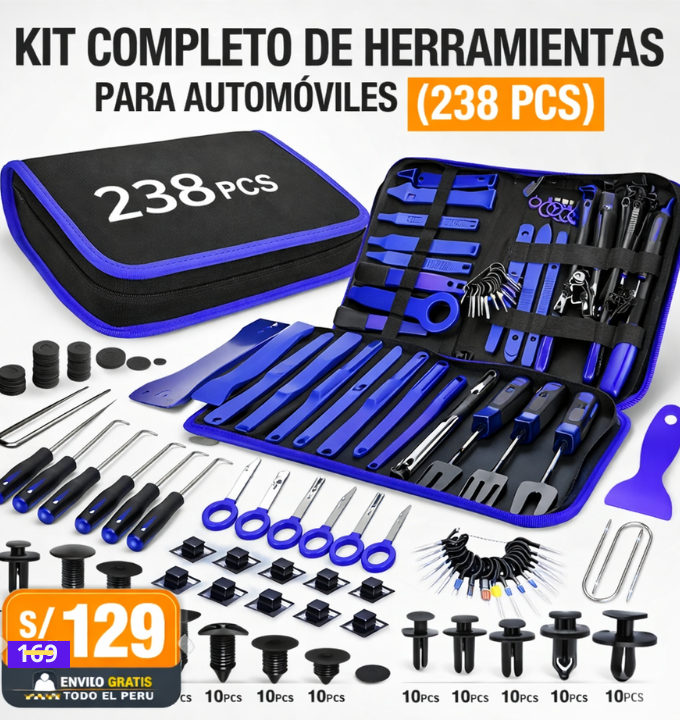 KID PROFESIONAL PARA DESARMAR AUTOS SIN DAÑAR