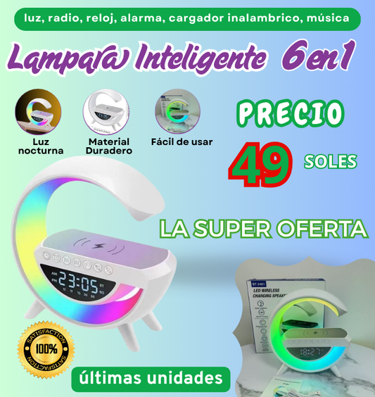 LAMPARA G INTELIGENTE 6 EN 1