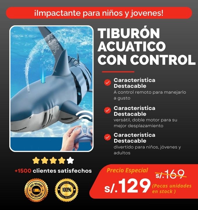 Tiburón acuático PRO